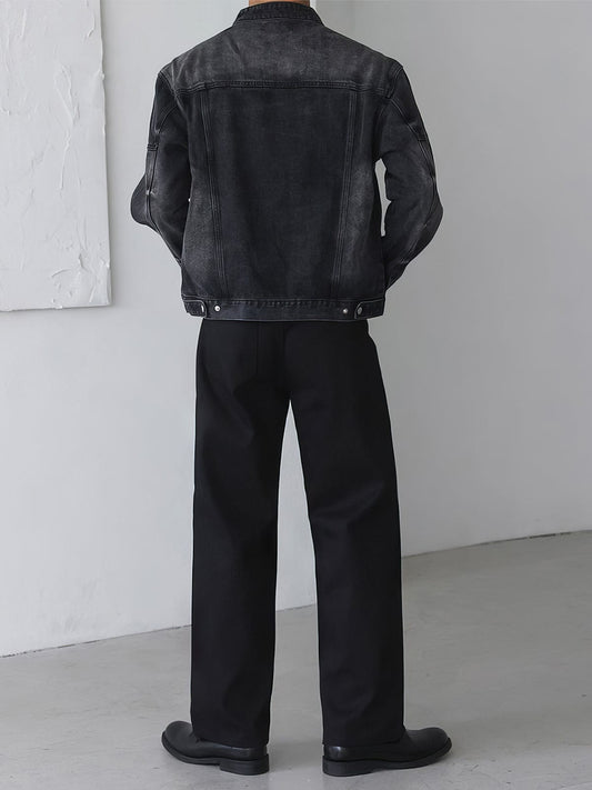 RT No. 12400 WASHED BIKE DENIM JACKET