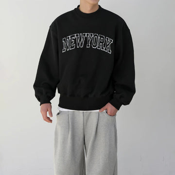 RT No. 11850 BLACK NEW YORK SWEATER