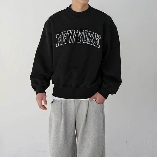 RT No. 11850 BLACK NEW YORK SWEATER