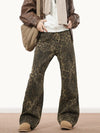 RTK (W) No. 511 LEOPARD STRAIGHT PANTS