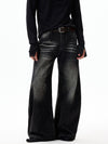 RT No. 55109 WHISKER SCIMITAR DENIM JEANS