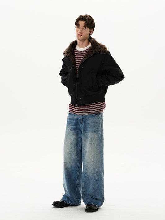 RT No. 59004 FUR COLLAR WORKWEAR JACKET