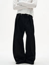 RT No. 32808 PLEATED STRIPED SCIMITAR SUIT PANTS