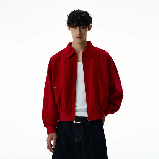 RT No. 42004 RED WORKWEAR ZIPPER JACKET