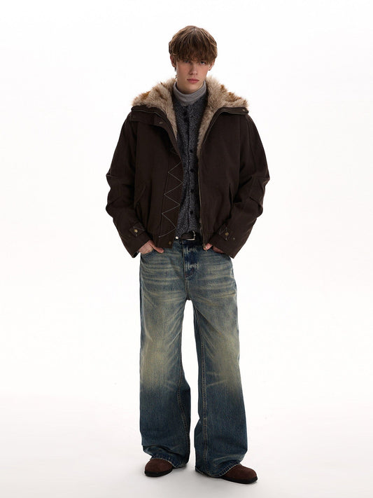 RT No. 58035 JIIN FUR COLLAR JACKET