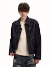 RT No. 50510 KNIGHT BUCKLE DENIM JACKET