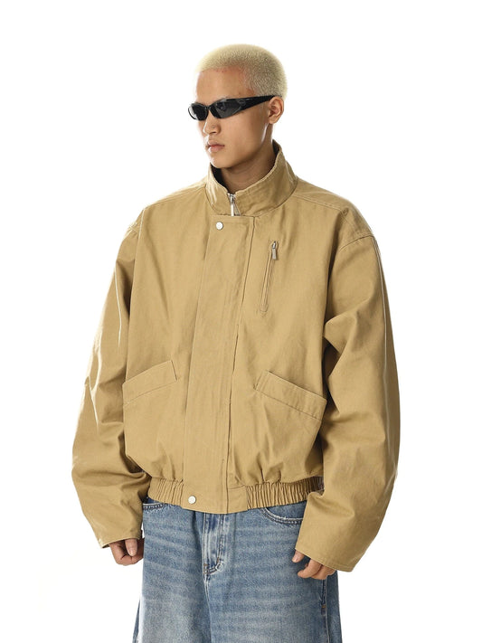 RT No. 28012 KHAKI SORA ZIP JACKET