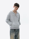 RT No. 50306 DISTRESSED V PULLOVER HOODIE