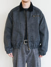 RT No. 9710 WASHED GRAY HEAVY DENIM JK