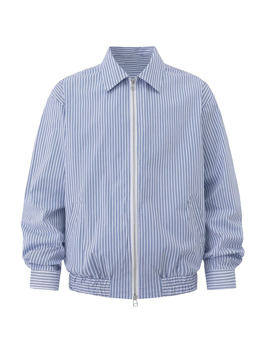 RT No. 12484 BLUE PLAID BUTTON-UP SHIRT