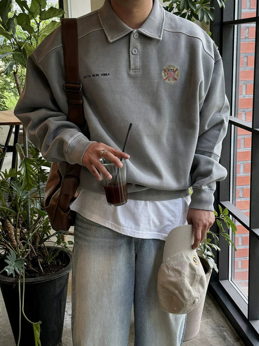 RT No. 12097 POLO SWEATER