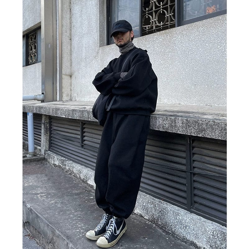 RT No. 11811 OVERSIZE PULLOVER SWEATER & SWEATPANTS