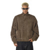 RT No. 32736 TEXTURED STAND COLLAR JACKET