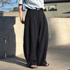 RT No. 32610 PLEATED STRIPED WIDE STRAIGHT PANTS