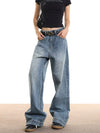 RTK (W) No. 533 WASHED BLUE DENIM JEANS