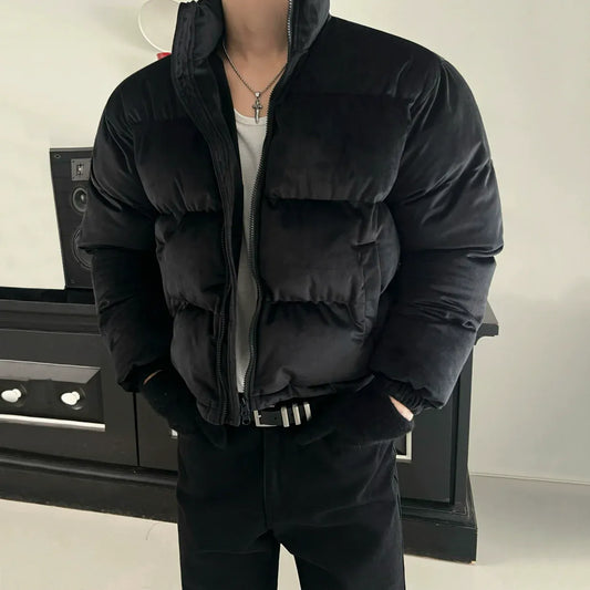 RT No. 42106 STAND COLLAR PUFFER JACKET