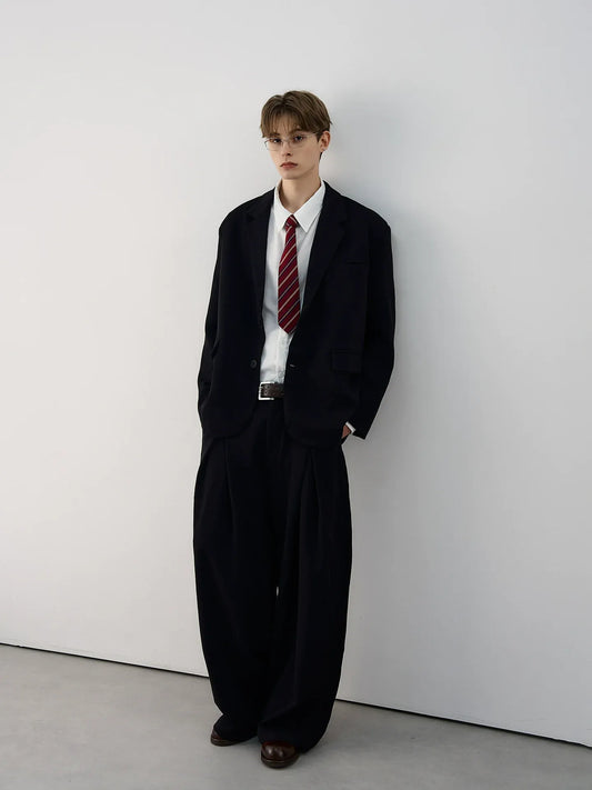 RT No. 45018 SUIT BLAZER & PLEATED PANTS