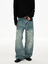 RT No. 50029 PAINT SPLASH DENIM JEANS