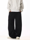 RT No. 19825 BLACK STRAIGHT SWEATPANTS