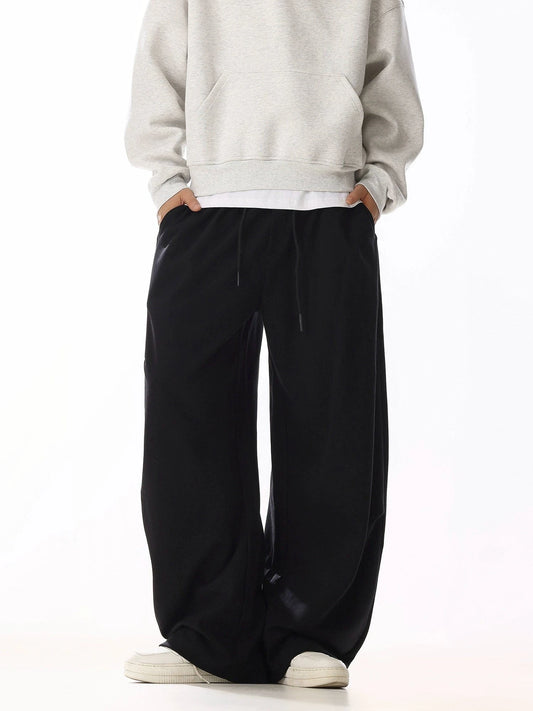 RT No. 19825 BLACK STRAIGHT SWEATPANTS