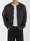 RT No. 32614 DARK GRAY KNITWEAR CARDIGAN