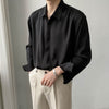 RT No. 9047 SOLID BUTTON-UP COLLAR SHIRT