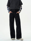 RT No. 12002 BLACK RODEO STRAIGHT JEANS