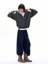 RT No. 31022 GRAPHIC BAGGY STRAIGHT SWEATPANTS