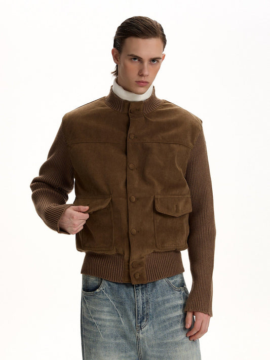 RT No. 55010 KNITWEAR SILHOUETTE PILOT JACKET