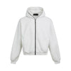 RT No. 50124 CROP ZIPPER HOODIE