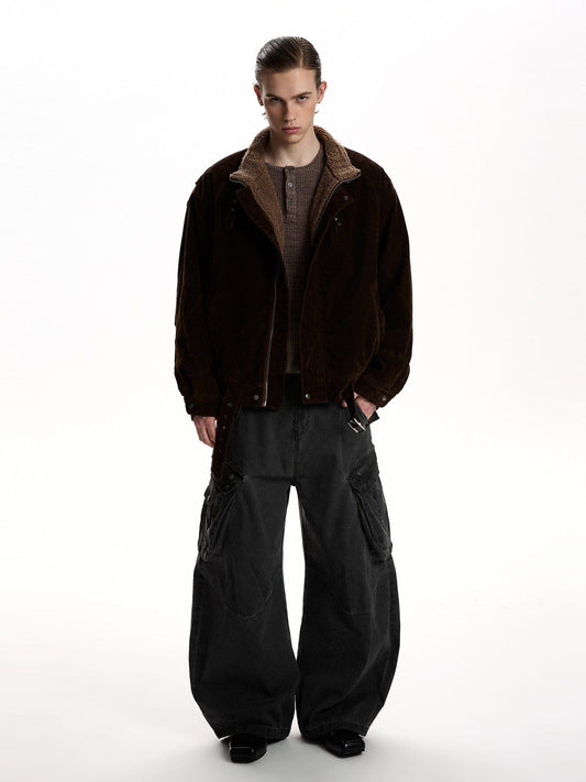 RT No. 59034 SILHOUETTE FLEECE BOXY JACKET