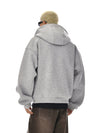 RT No. 12122 LIGHT GRAY HEAVY ZIP-UP HOODIE