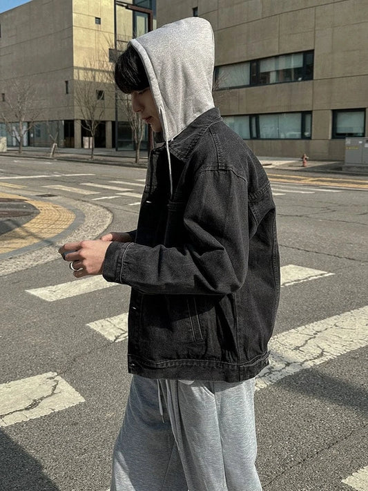 RT No. 29058 HOODED DENIM JACKET