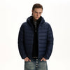 RT No. 50240 RIBBED DOWN HOODED JACKET