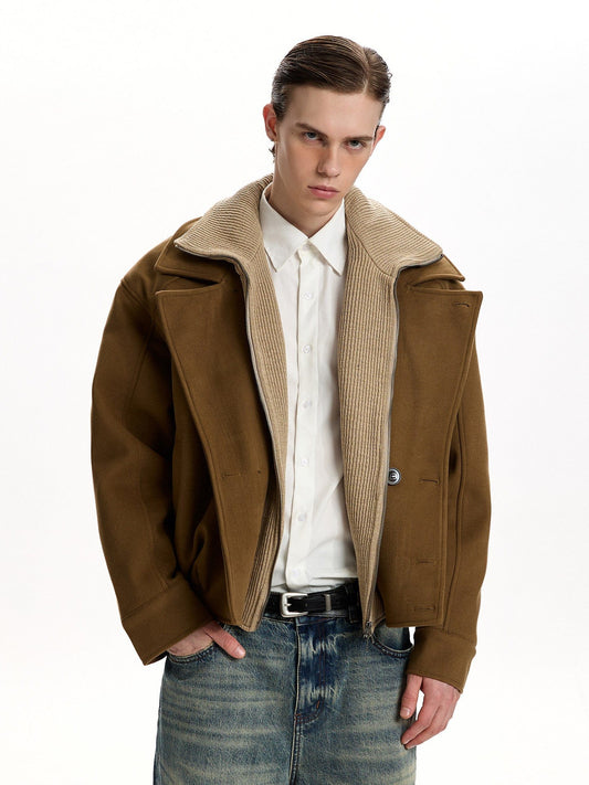 RT No. 55105 TWO PIECE DOUBLE COLLAR JACKET