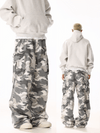 RT No. 19814 WINTER CAMO CARGO STRAIGHT PANTS