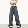 RTK (W) No. 501 DRAWSTRING WIDE STRAIGHT PANTS