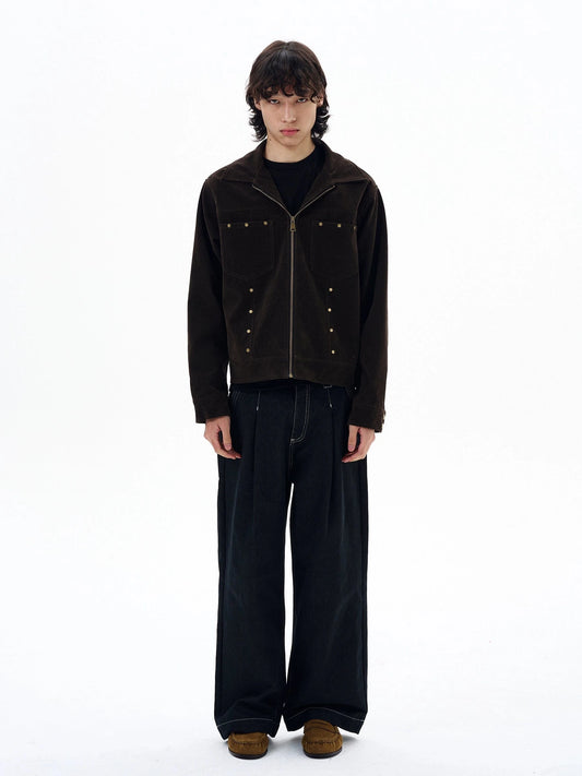 RT No. 29031 RODEO ZIP SUEDE JACKET