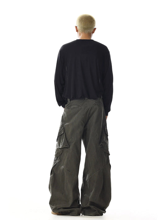 RT No. 32011 RECONSTRUCTED CARGO BAGGY PANTS