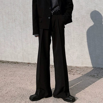 RT No. 11889 WIDE STRAIGHT DRAPE SUIT PANTS