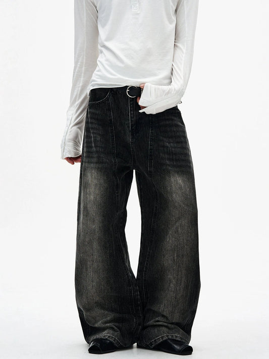 RT No. 32818 RODEO WASHED SCIMITAR DENIM JEANS