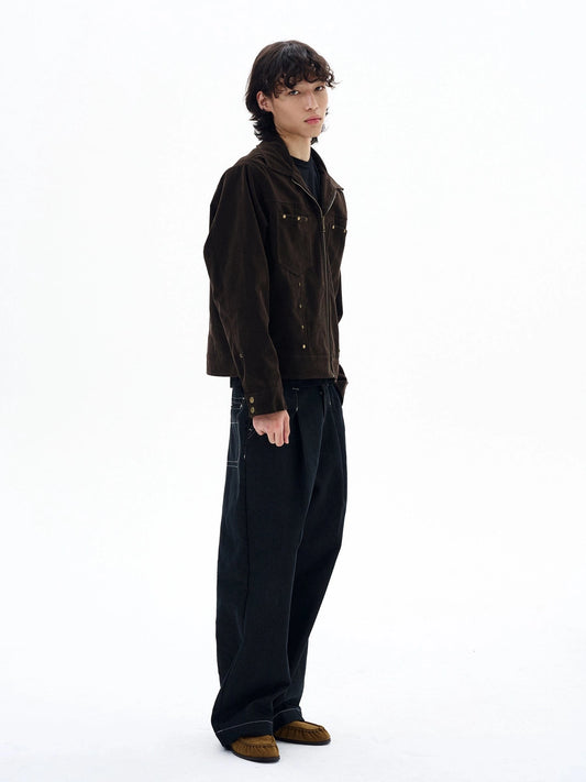 RT No. 29031 RODEO ZIP SUEDE JACKET