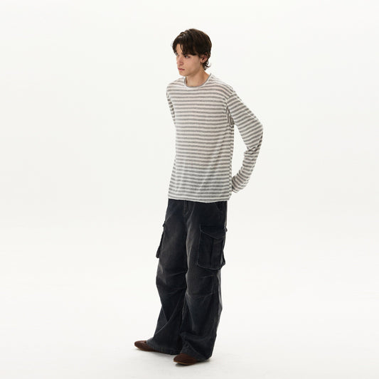 RT No. 59009 JIIN STRIPED LONG SLEEVE