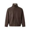 RT No. 50302 FLEECE COLLAR LEATHER JACKET