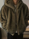 RT No. 12205 FUR ZIP-UP HOODIE