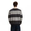 RT No. 59068 KNITWEAR STRIPED POLO SWEATER