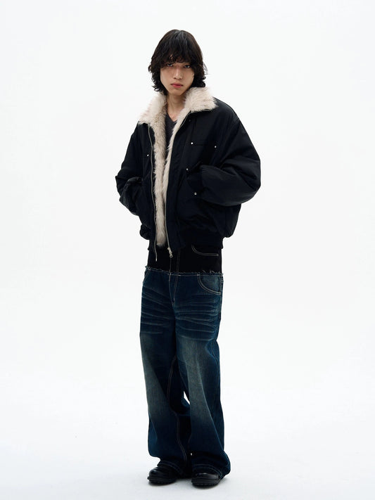 RT No. 32514 FUR COLLAR JACKET