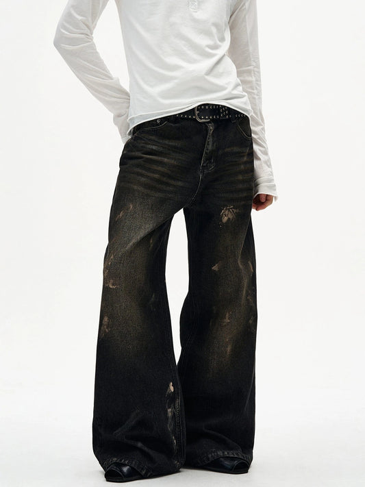 RT No. 32807 CHARCOAL DISTRESSED DENIM JACKET