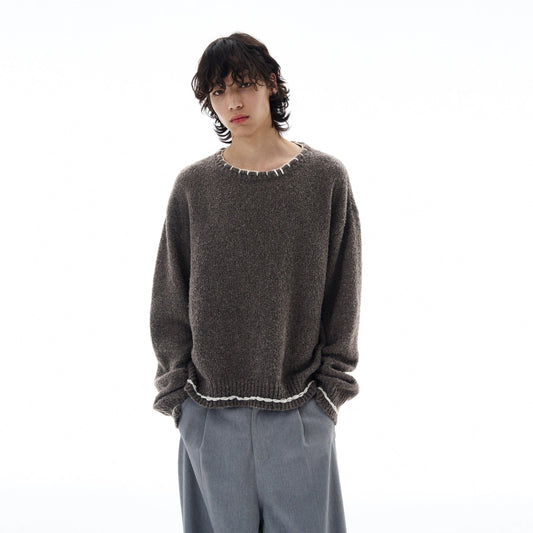 RT No. 25052 KNIT STITCHED SWEATER