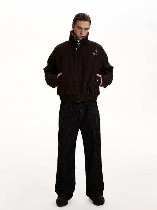 RT No. 58001 CROSS PATCH WOLF JACKET